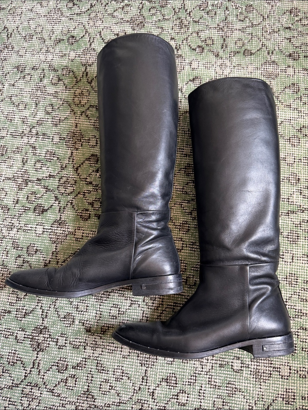 Freda Salvador Black Leather Boots